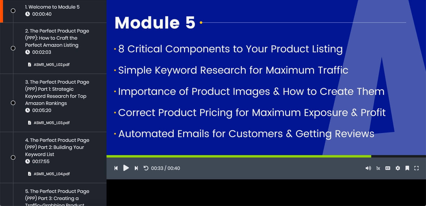 asm course module 5